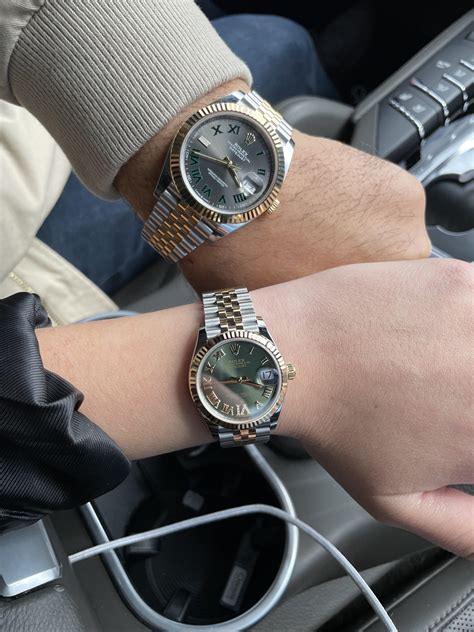 matching rolex his and hers|perfect his and her rolex.